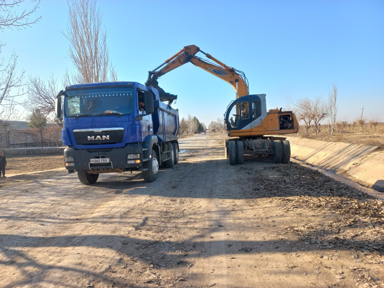 Касби ТИБ кузги-қишги тозалаш-таъмирлаш ишларида фаол.