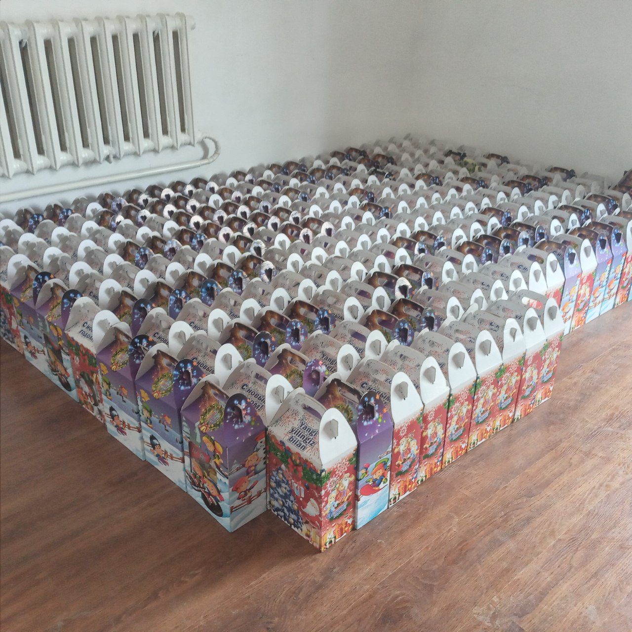 Мелиоратив экспедицияси ҳодимларига янги йил совғалари тарқатди.