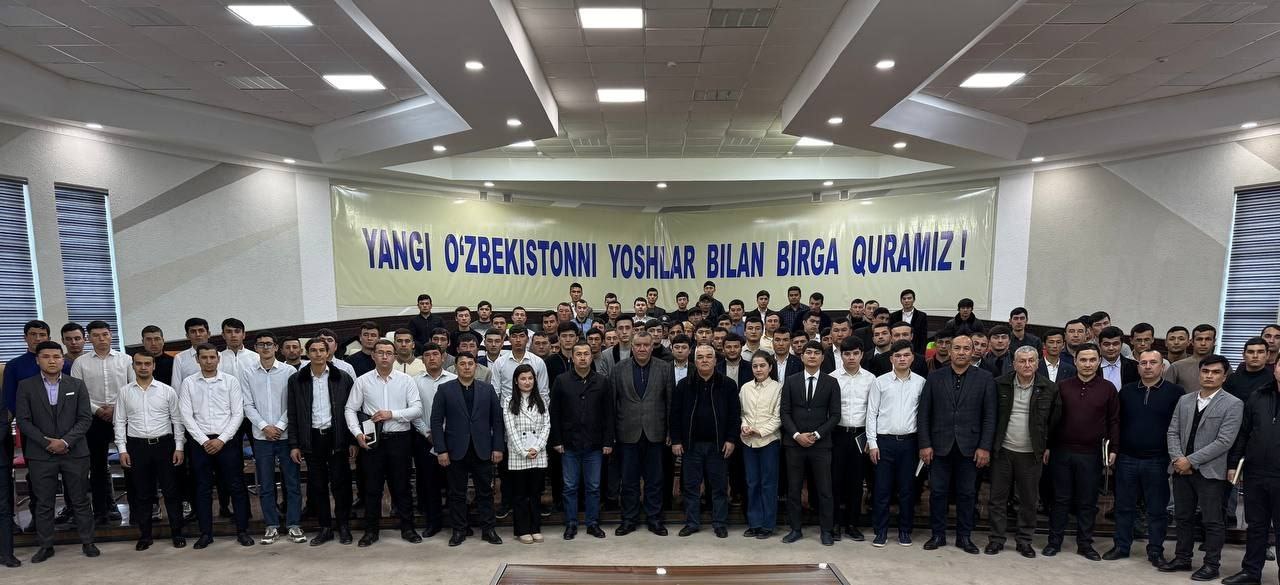 "RAHBAR VA YOSHLAR" UCHRASHUVI