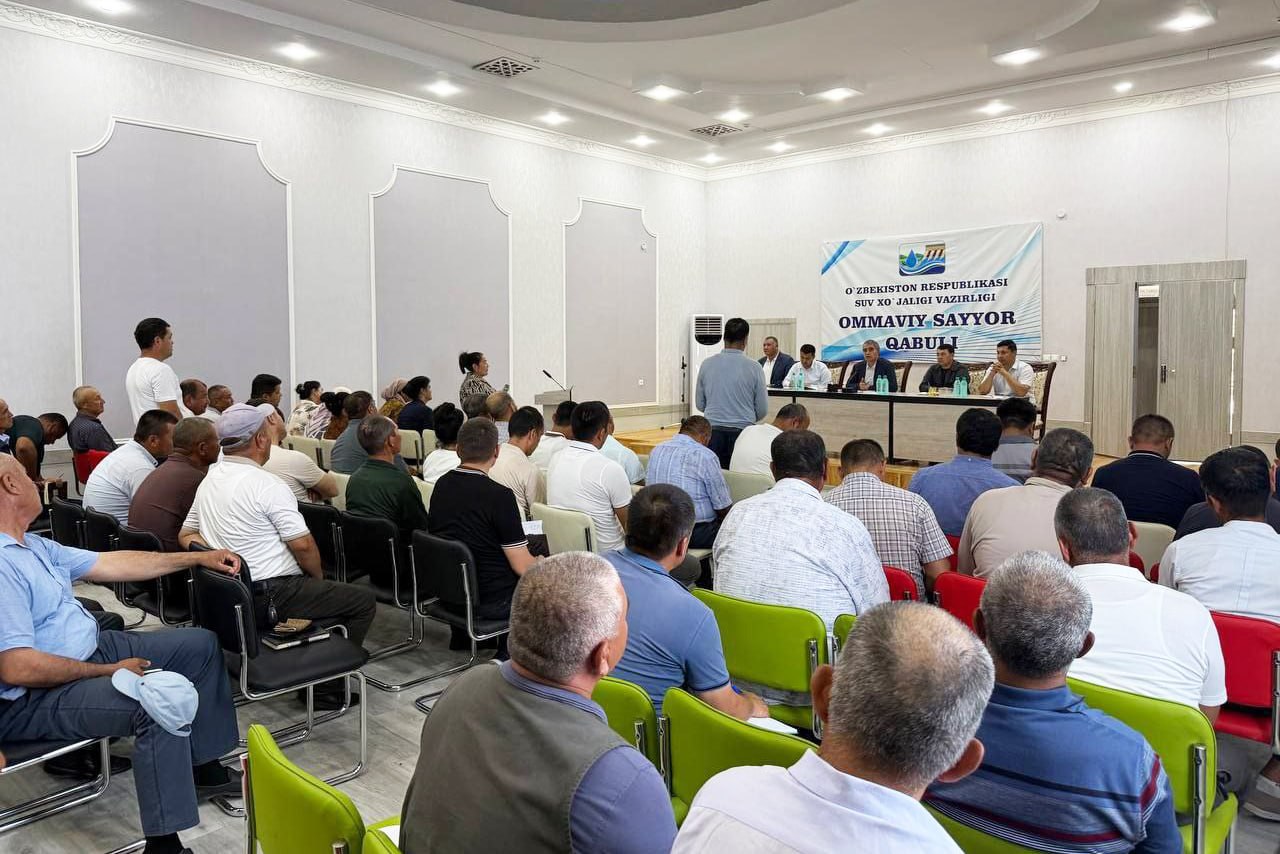 SUV XO‘JALIGI VAZIRI KASBIDA SAYYOR QABUL O‘TKAZDI