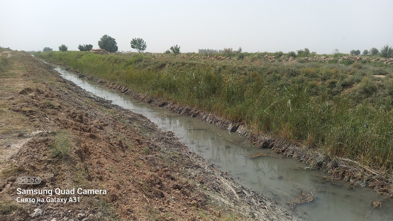 ҚАРШИ ТУМАНИДА КОЛЛЕКТОР-ДРЕНАЖ ТАРМОҚЛАРИ ТАЪМИРЛАНМОҚДА